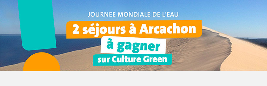 2 séjours à Arcachon à gagner sur Culture green